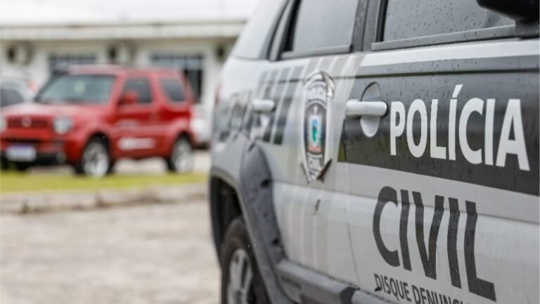 Viatura da Polícia Civil da Paraíba