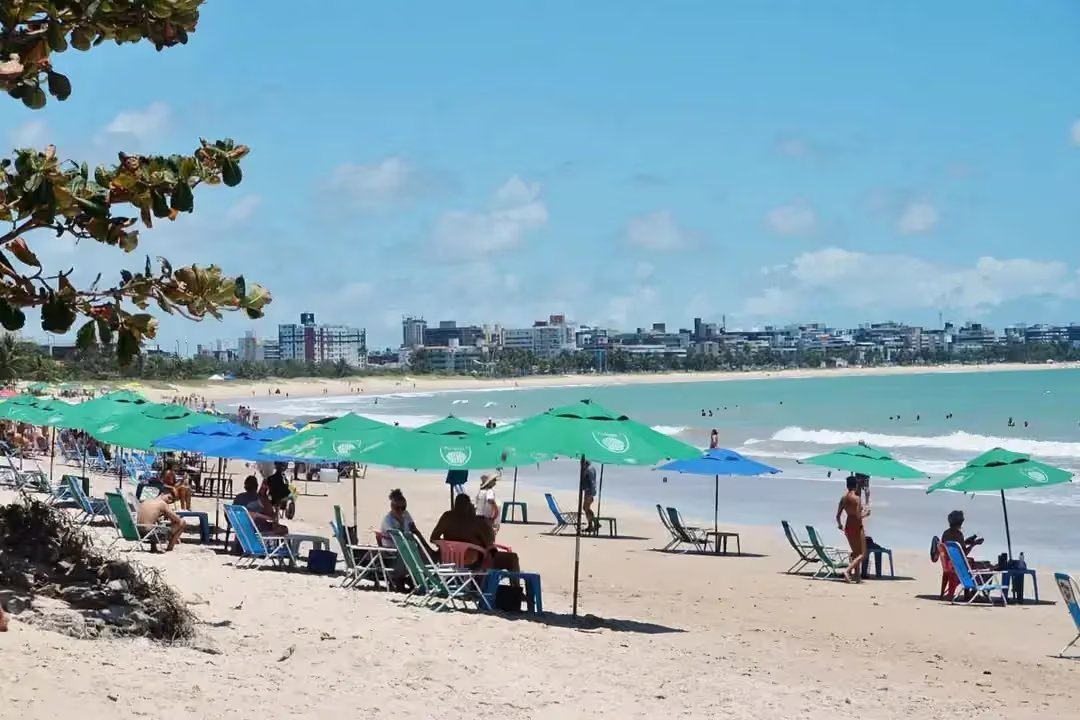 Praia do litoral da Paraíba