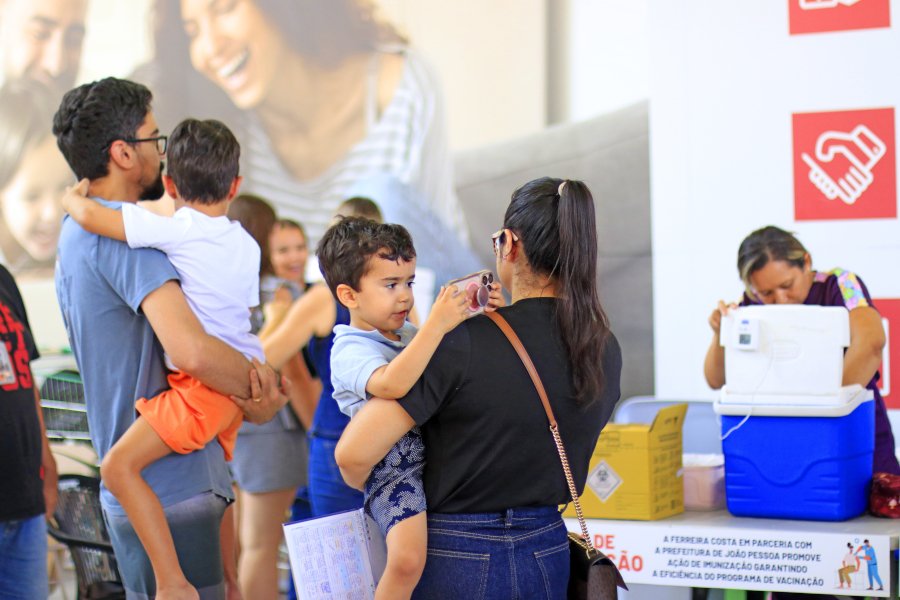 Vacinação em João Pessoa